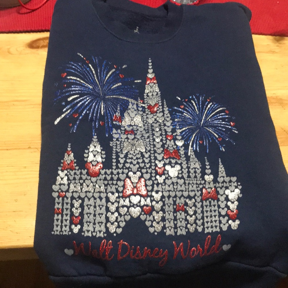 Girls “Walt Disney World” sweater, size S